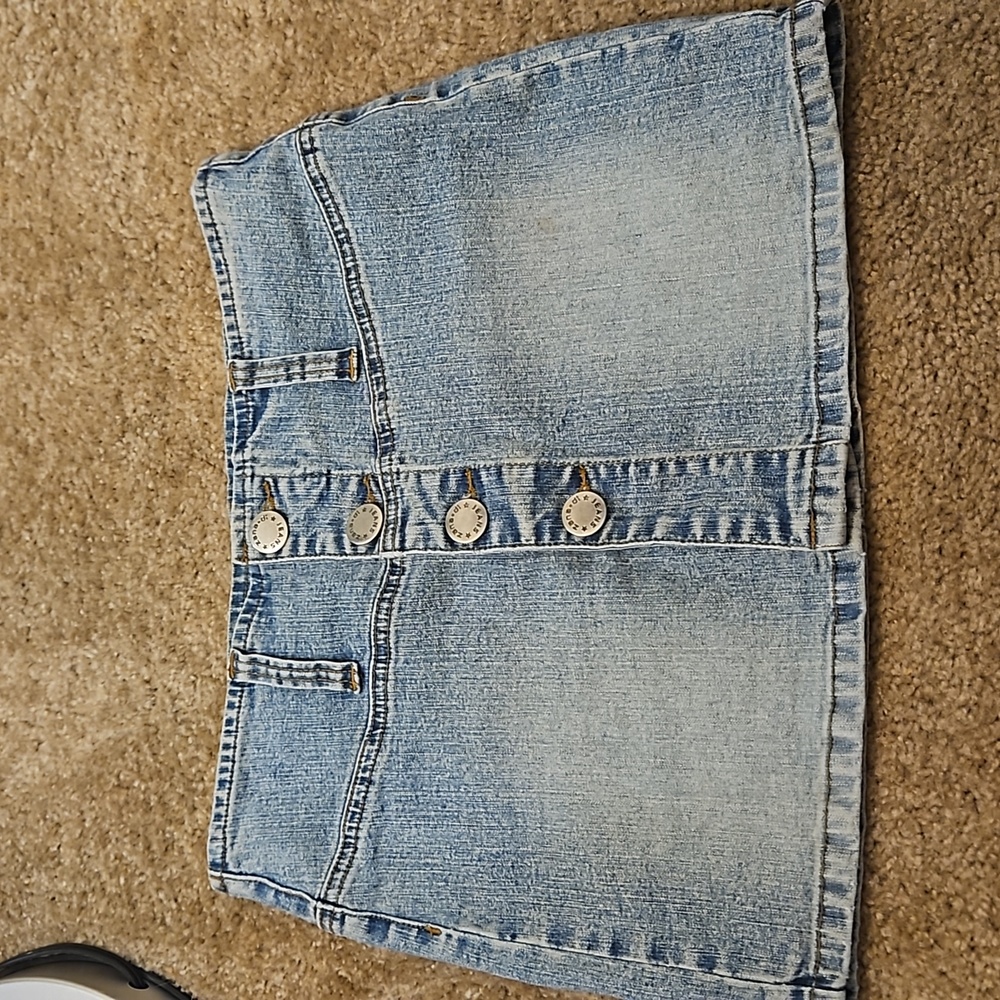 Zana Di Denim Mini Skirt